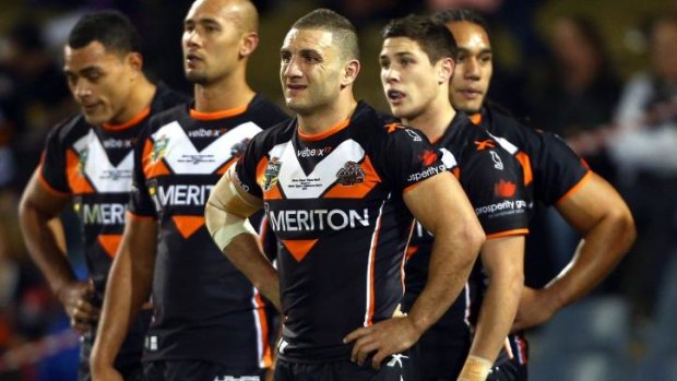 From bad to worse: Robbie Farah and the Wests Tigers have endured a week from hell.