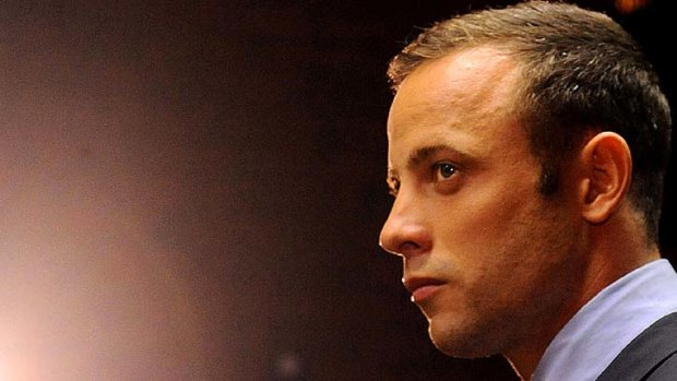 Accused of murder: Oscar Pistorius