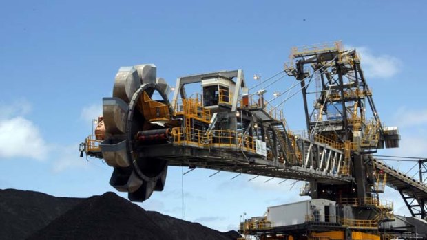 Development ... Clive Palmer's new coal mine could exacerbate the twin-speed economy.