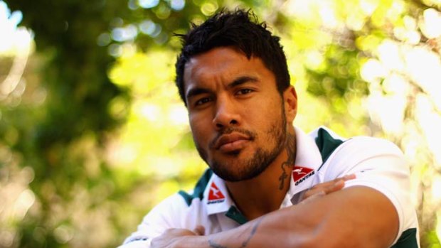 Positive &#8230; Digby Ioane was one of the few bright spots for Australia in last weekend's defeat but he says that fans shouldn’t panic as the team’s backline is stacked with talent.