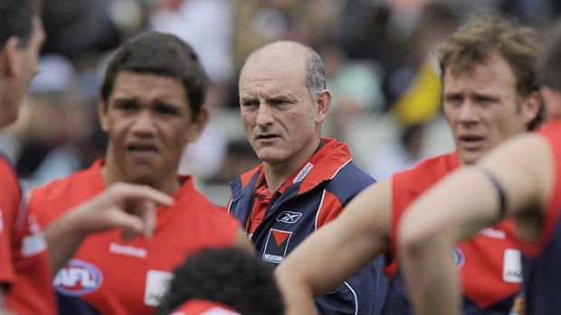 Former Melbourne coach Dean Bailey commented after he was sacked last August that he had had ''no hesitation at all in the first two years in ensuring the club was well placed for draft picks''.
