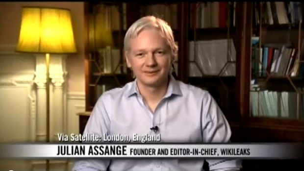 Julian Assange on Bill Maher's show Real Time.