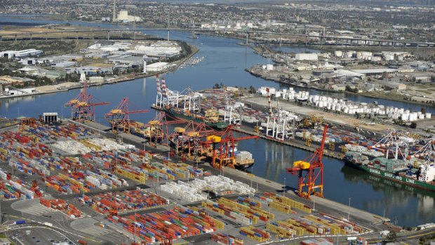 Shipping out: Australian Amalgamated Terminals may lose the Webb Dock contract.