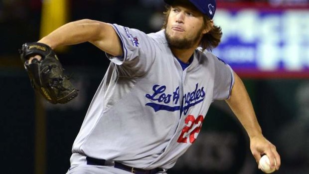 Mega deal: Los Angeles Dodgers pitcher Clayton Kershaw has agreed to a $215million contract.