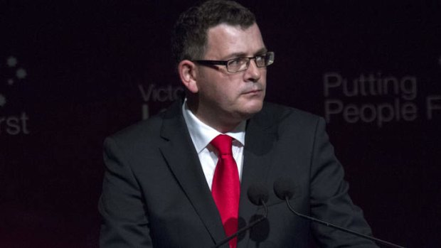 Daniel Andrews and his team will head to November's poll spruiking the so-called 'West Gate Distributor'.