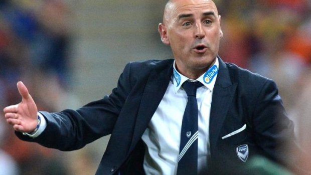Keen to go: Victory coach Kevin Muscat.
