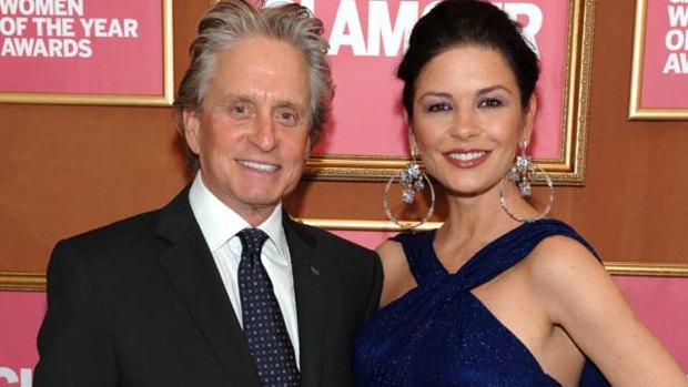 Tumor free . . . actor Michael Douglas says he feels relieved after a wild, six-month ride.