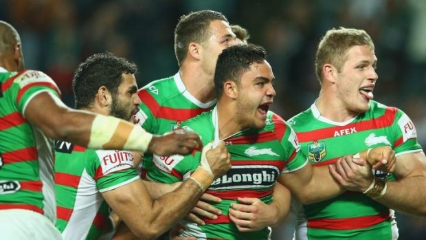 Quietly does it: South Sydney players haven't been in the mood to discuss their preliminary final woes.