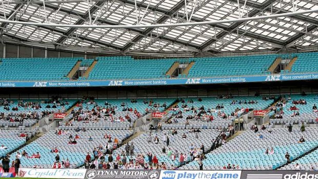 Hello-o-o: Western Sydney is crying out for a stadium more suited to medium-sized crowds that aren't lost in vast venues such as ANZ Stadium.