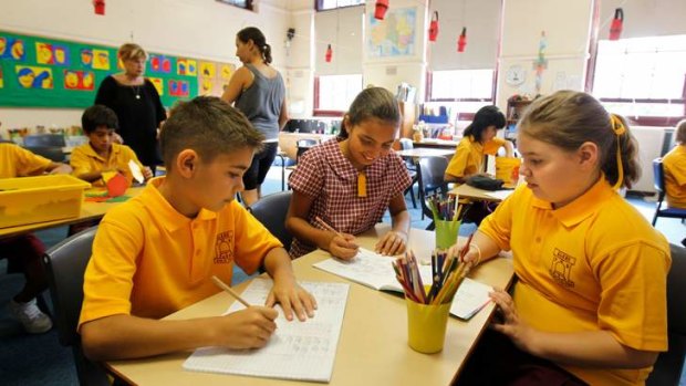 Significant loss: Glebe Public School, which runs Aboriginal and disadvantaged student programs will lose over $12,000.
