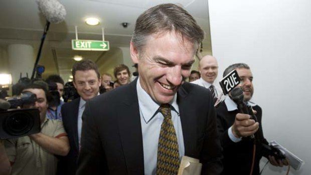 No to a ministry role ... Independent MP Rob Oakeshott.