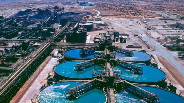 Expanded waste ... BHP Billiton's Olympic Dam copper mine in South Australia could have severe environmental effects, say green groups.