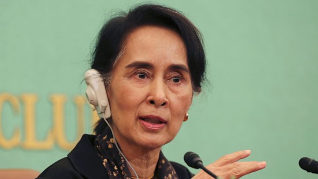 Myanmar's foreign minister Aung San Suu Kyi refuses to use the name Rohingya.