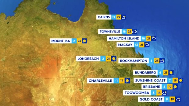 National weather forecast for Thursday June 12