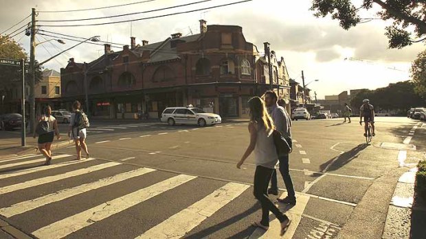 Headed for the high life: The current gentrification of Millers Point is substantially increasing property values.