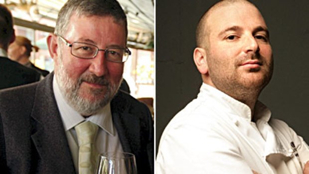 Winsor Dobbin and George Calombaris.