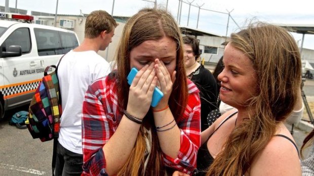 5 Seconds of Summer fan Eloise  Price brought to tears after getting a glimpse of the band.