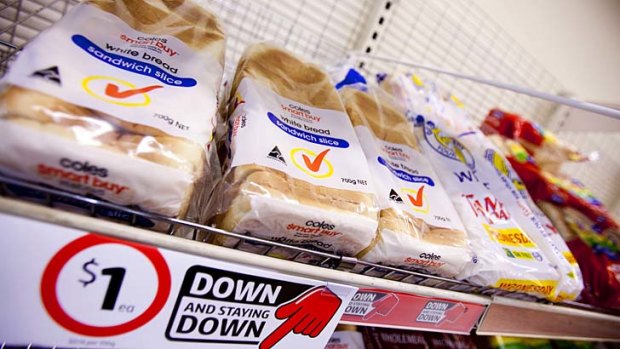 Under fire: Coles and Woolworths have come under heavy criticism for slashing the prices of their house brands,