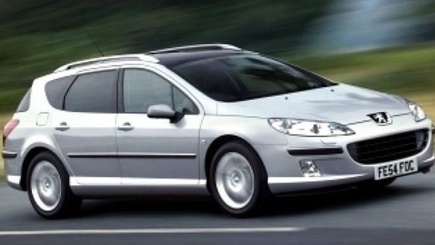 The body was found in a Peugeot 407 wagon.