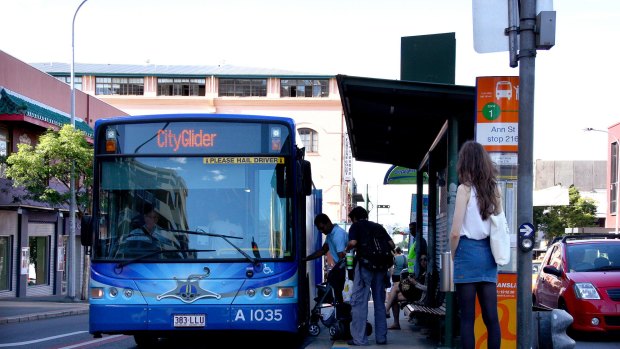 Brisbane's most used bus service, the CityGlider.