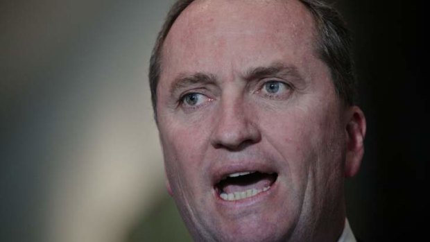 Senator Barnaby Joyce has advised the Nationals he will seek endorsement for the seat of New England.