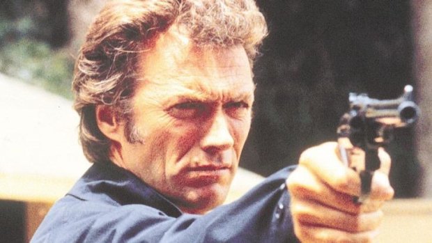 Go ahead: Clint Eastwood in "Dirty Harry".