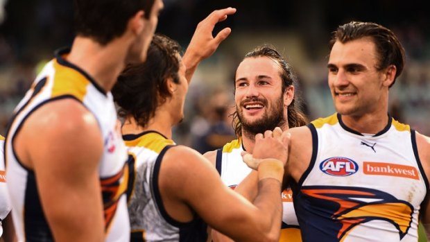 Chris Masten (middle) could face charges for misconduct over biting claim by Nick Suban.