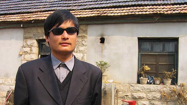 Blind legal activist Chen Guangcheng remains fearful over the safety of his relatives.