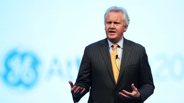 GE chief Jeffrey Immelt's pay almost doubled last year as his pension soared and he signed the US industrial giant's largest-ever acquisition, but how did that compare to the average worker?