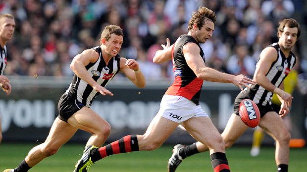 Overlooked: Jobe Watson's omission has angered Essendon fans.