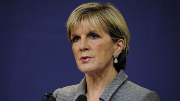 Foreign Minister Julie Bishop says the government is disturbed by the report's findings.