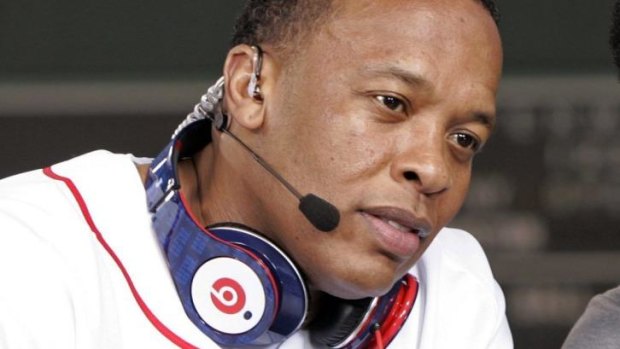 Rapper and producer Dr. Dre, who is the subject of new film <i>Straight Outta Compton</i>.