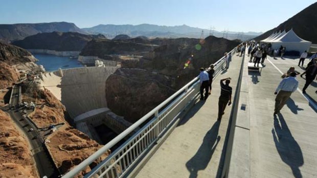 The striking 579-metre-long structure is the seventh highest bridge in the world.