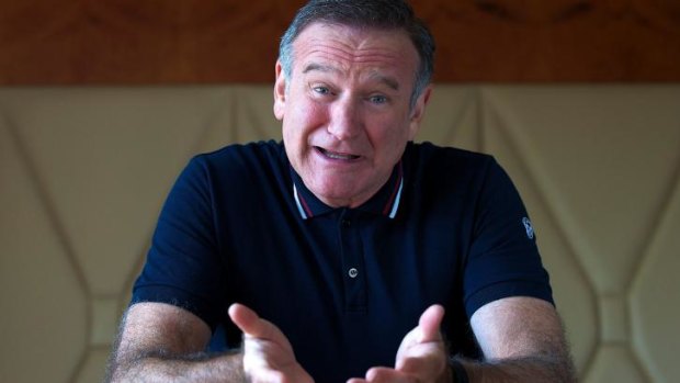 Money worries: Robin Williams.