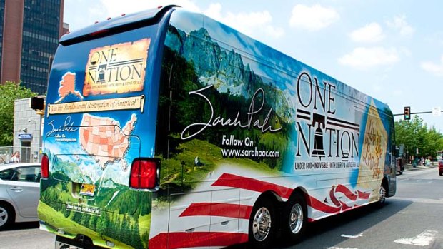 Sarah Palin's tour bus.