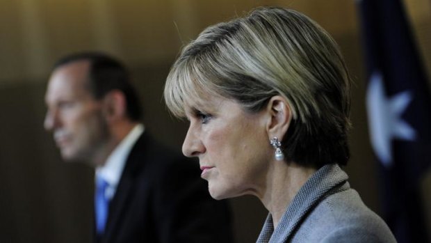 Foreign Minister Julie Bishop said Australia's first priority is to secure the crash scene.