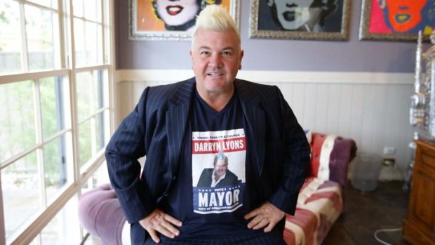 Geelong mayor Darryn Lyons is on the list for the 2014 World Mayor Prize.