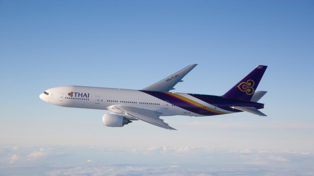 Large seats and great service make Thai Airways an attractive option.