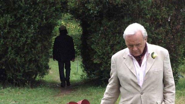 Anthony Hopkins star in <i>The City of Your Final Destination</i> by director James Ivory.