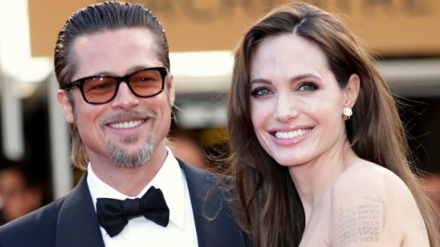 First photos: Angelina Jolie and Brad Pitt have released the first images of their private wedding ceremony.