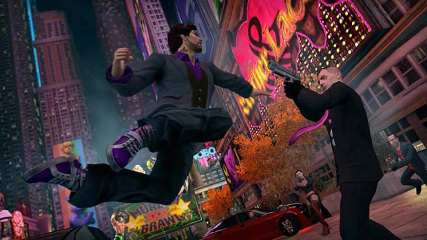 A screengrab from Saints Row: The Third.