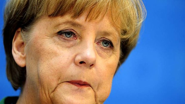 German chancellor Angela Merkel has threatened to withhold financial aid to Greece over the EU bailout argument.