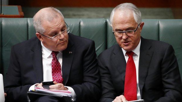 Treasurer Scott Morrison and Prime Minister Malcolm Turnbull "persist with gloss and spin rather than substance and policy adjustment".
