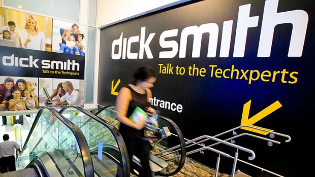 Going in the right direction: Dick Smith shares are up in early trade.