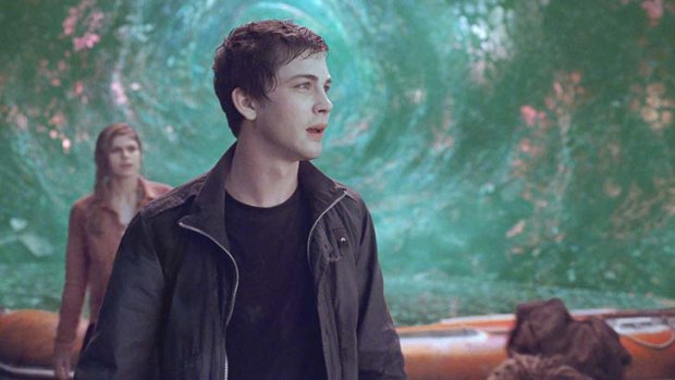 A young Adonis: Logan Lerman's looks are matched by his acting talents.