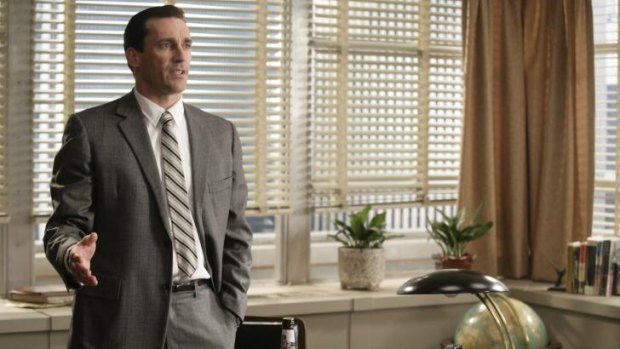 Don Draper (Jon Hamm), the central character in <i>Mad Men</i>.