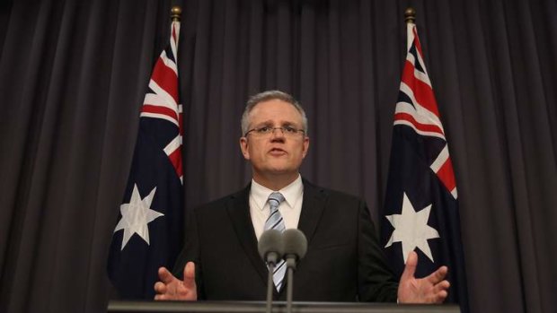 Immigration Minister Scott Morrison: "that is a matter for..."