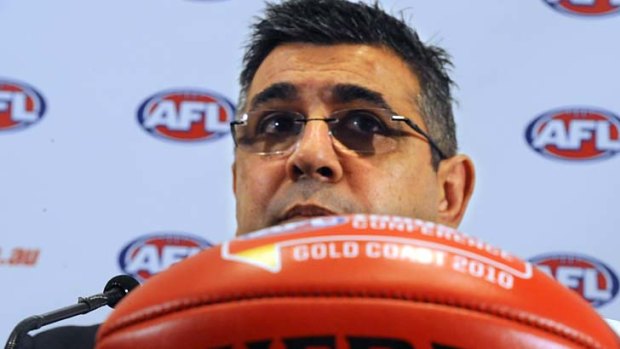 Andrew Demetriou: "The government is taking a serious interest in this..."