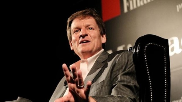 Shaking things up: Author Michael Lewis caused a stir with his recent book Flash Boys.