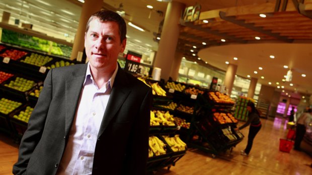 Coles supermarket and liquor division chief executive Ian McLeod.
